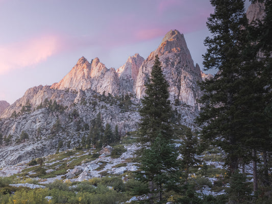 Sunset in the Sierras