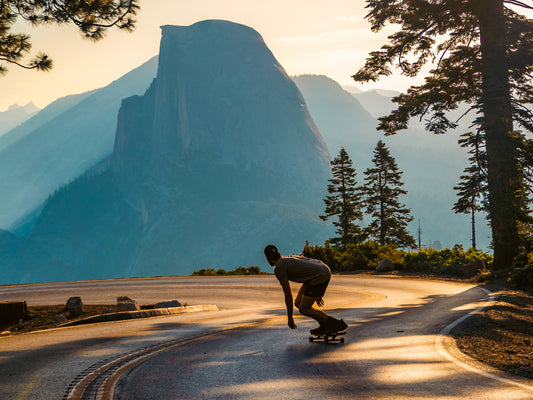 Downhill at Yosemite
