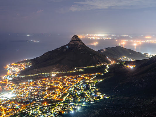 Lion's Head at Night