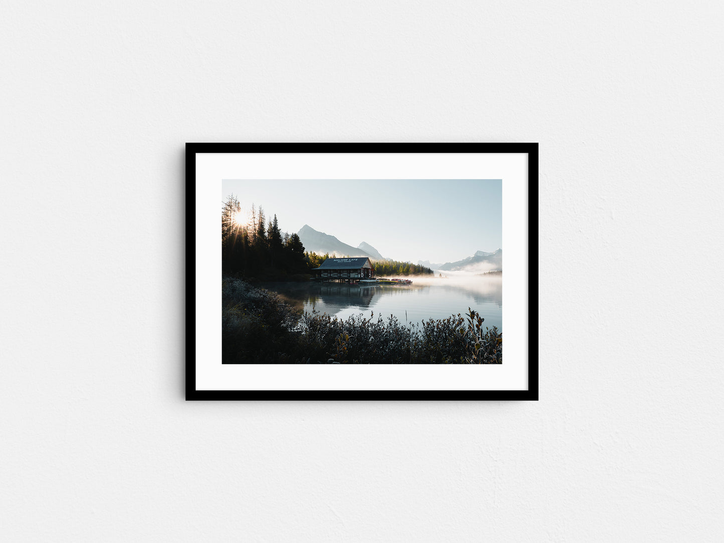 Maligne Boat House