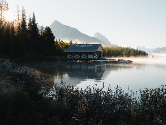 Maligne Boat House