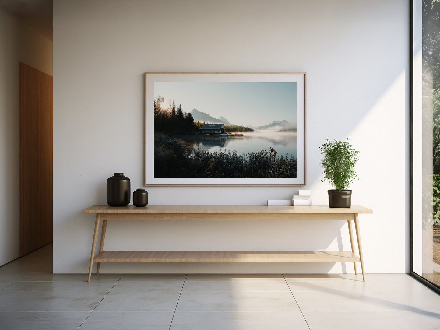 Maligne Boat House