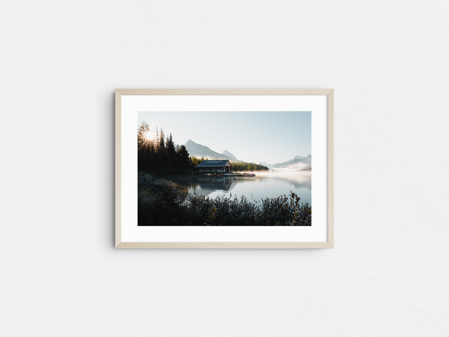 Maligne Boat House